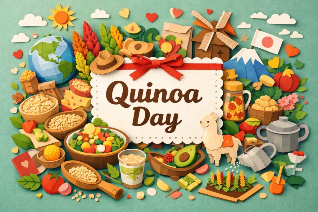 2月20日のキヌアの日に込められた由来や意味、スーパーフードとしての栄養価や関連団体の活動を紹介
