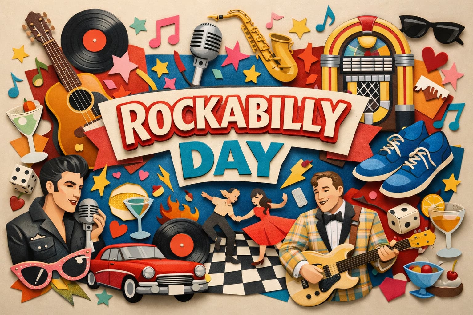 1958年の日本劇場ウェスタンカーニバルを起点に、日本で広がったロカビリー文化の由来と魅力、代表人物を解説する記念日記事