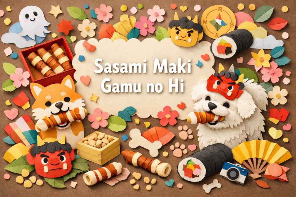 愛犬の健康を願う2月3日の記念日「ササミ巻きガムの日」の由来や楽しみ方、人気商品の魅力を解説