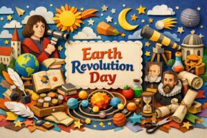 2月19日の天地の日は地動説を唱えたコペルニクスの誕生日。科学革命の始まりをわかりやすく解説。