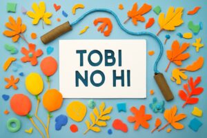 10月2日の「跳びの日」は、なわとびを使った健康づくりを促進する記念日。