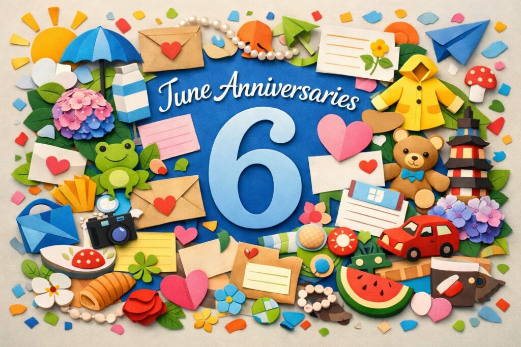 今日は何の日6月｜6月の記念日・年中行事を日付別に一覧でわかりやすく解説