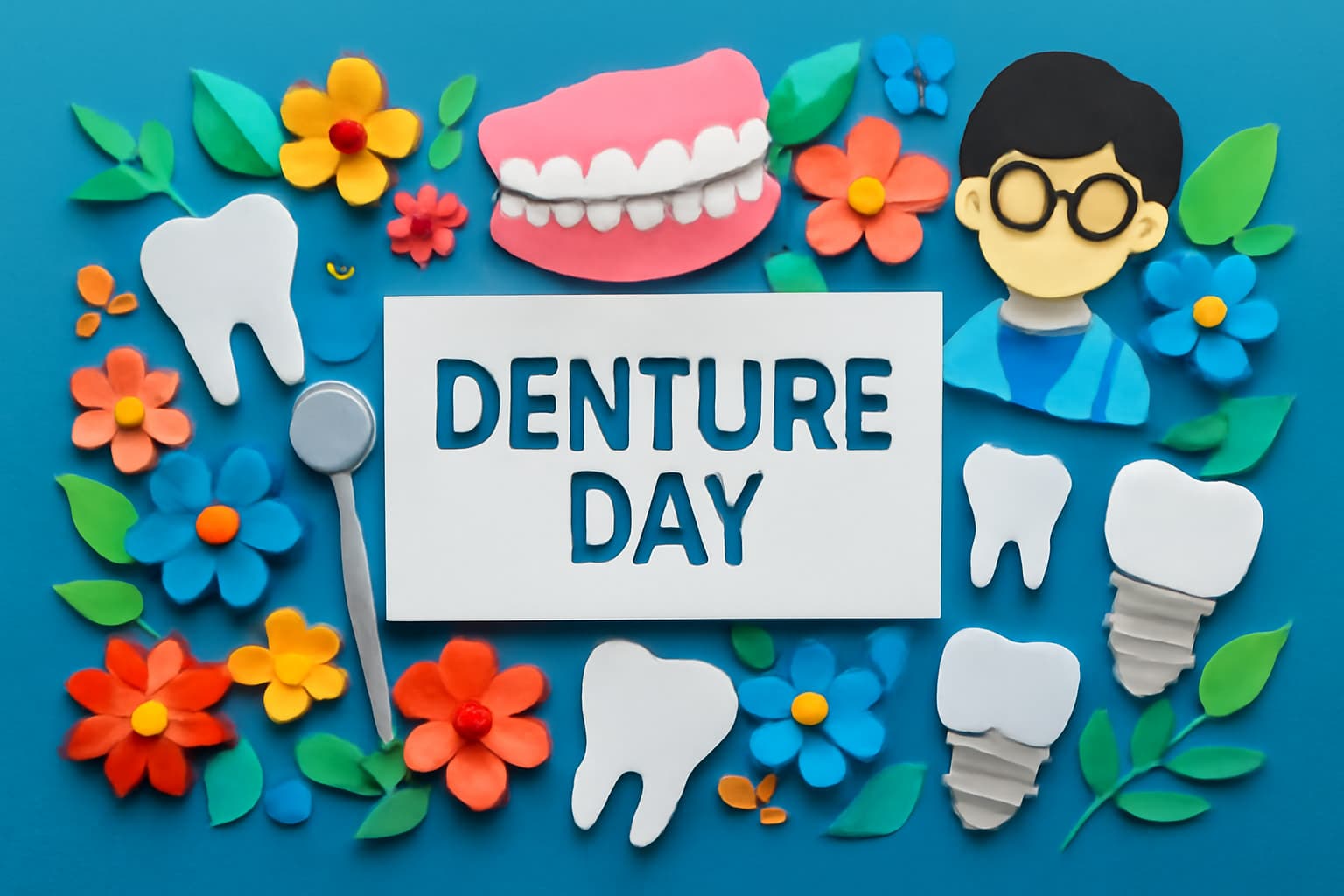 入れ歯感謝デー・歯科技工の日の意義と歯科技工士の役割について学ぶ