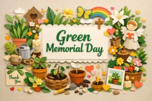 緑の供養日（3月9日 記念日）の由来、制定者、語呂合わせの意味、緑の供養祭の背景をやさしく解説。植物に「ありがとう」を伝えるヒントも紹介。