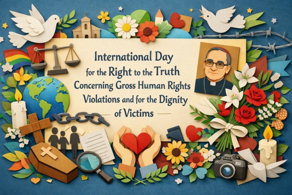 著しい人権侵害に関する真実に対する権利と犠牲者の尊厳のための国際人権デーの意味や由来、ロメロ大司教との関係、国連制定の背景を解説