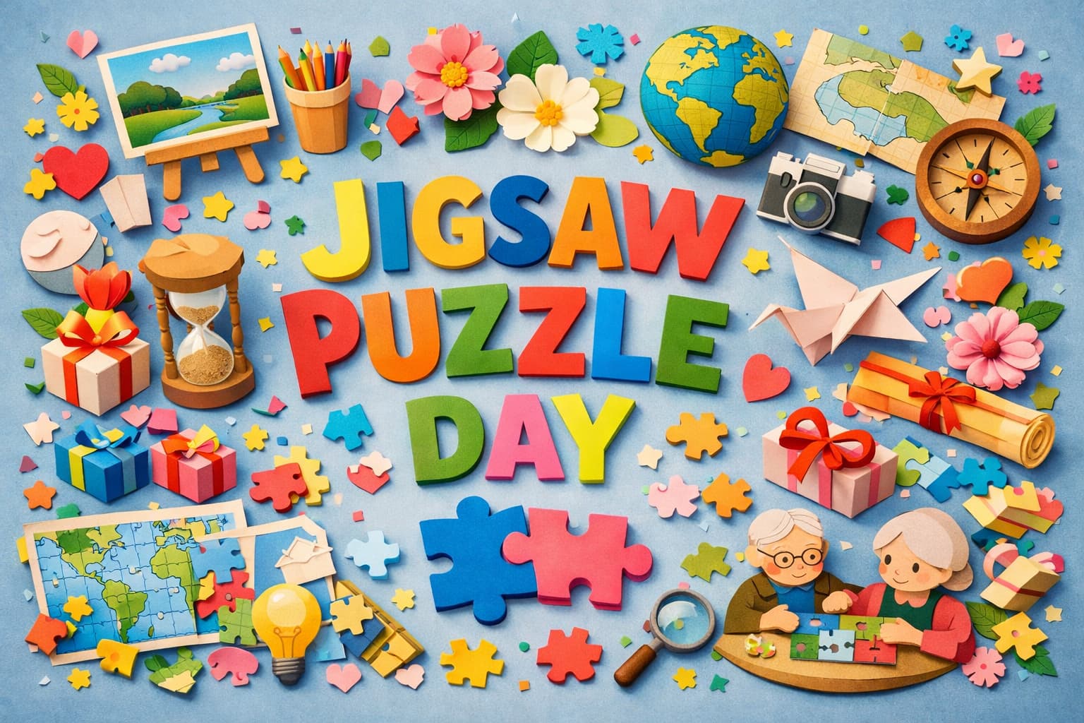 3月3日のジグソーパズルの日を解説。数字の3がピース形に見える由来、語源や歴史、豆知識、楽しみ方と続けるコツまで紹介します。