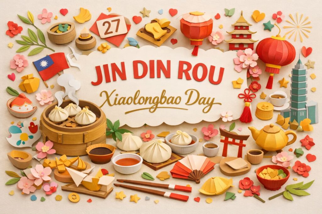 3月27日の京鼎樓の小籠包の日の由来や意味、日本1号店の開店日、台湾発祥の歴史、2024年の記念日登録をわかりやすく紹介