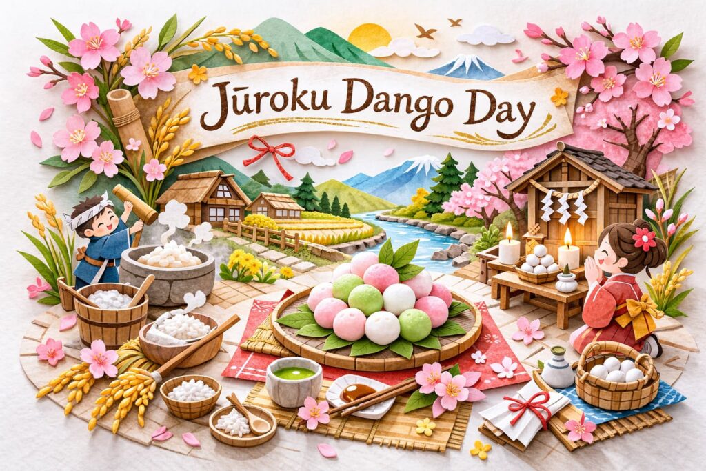 十六団子の日は3月16日に田の神を迎え、16個の団子を供えて豊作を祈る年中行事です。由来や意味、読み方、地域文化をわかりやすく紹介します。