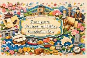 神奈川県の立庁記念日とは何の日かを解説。3月19日の由来、横浜裁判所との関係、県名の成り立ちや神奈川奉行所の歴史を紹介。