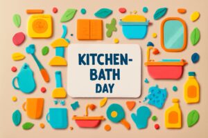 キッチン・バスの日（11月2日）に関するブログ記事のサムネイル。家庭文化やキッチン、バスルームの重要性について。