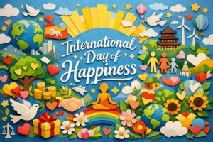 国際幸福デーの由来や意味、ブータンの国民総幸福との関係、国連が3月20日を定めた背景をわかりやすく紹介