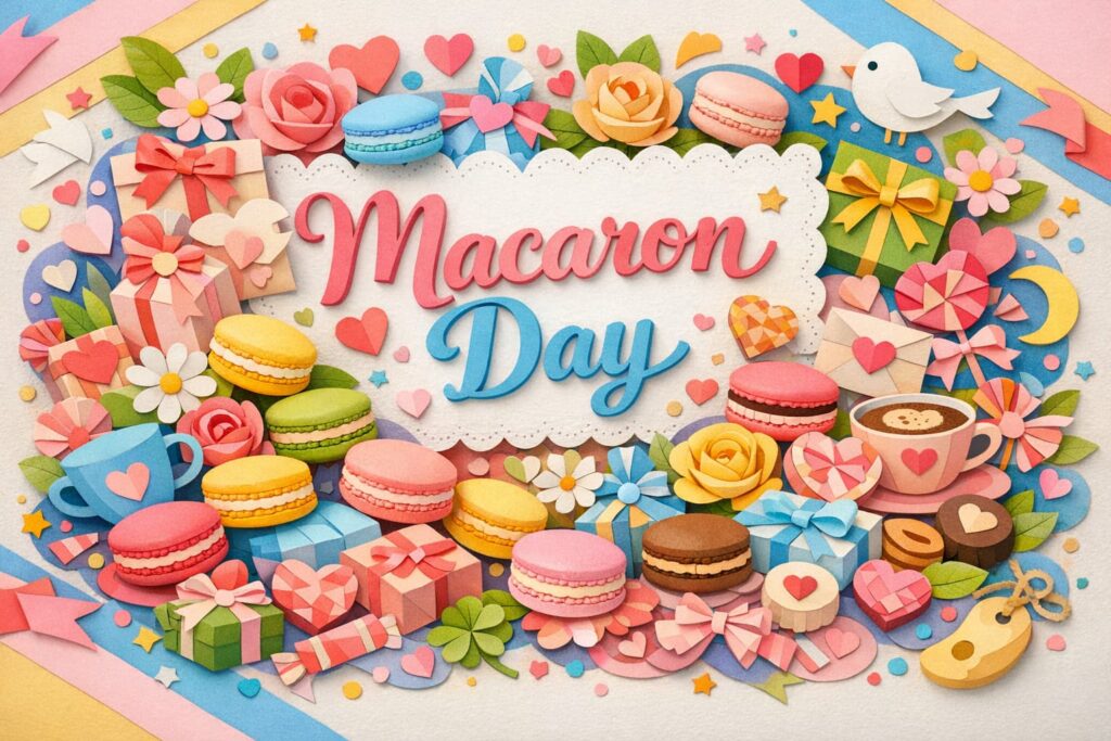 マカロンの日（10月9日）の由来や意味、全日本マカロン協会の活動について詳しく紹介