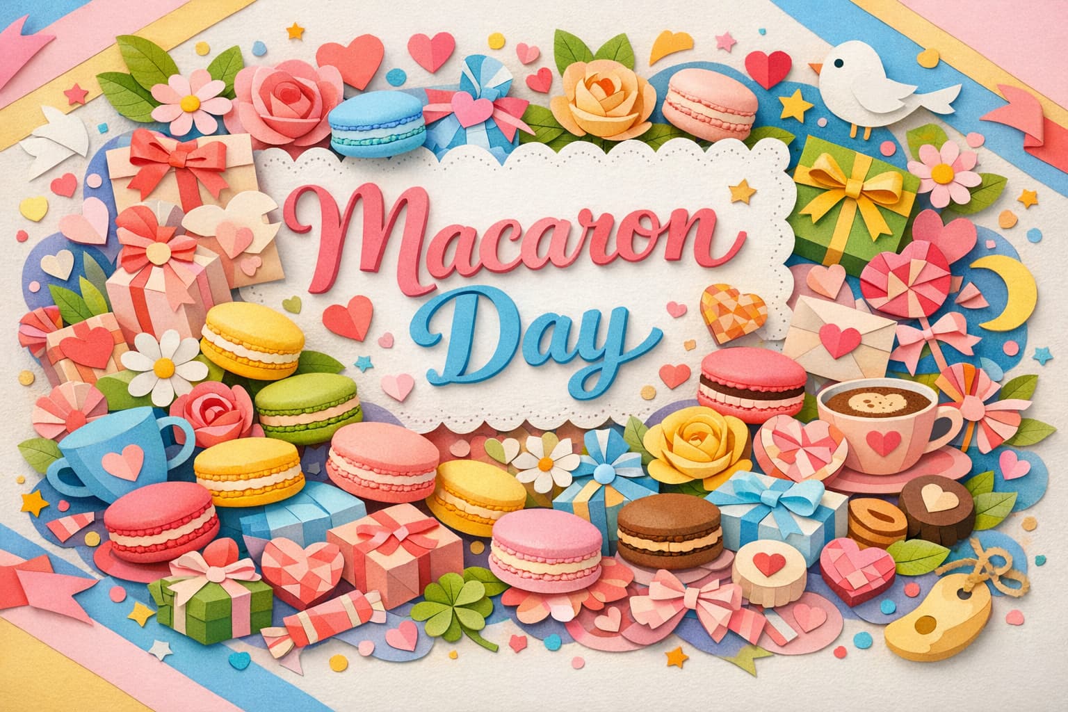 マカロンの日(10月9日)の由来や意味、全日本マカロン協会の活動について詳しく紹介