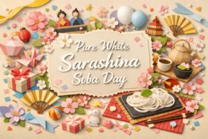 3月4日は真っ白なそば・更科そばの日。語呂合わせの由来、更科そばの特徴、総本家更科堀井の歴史と豆知識を解説。