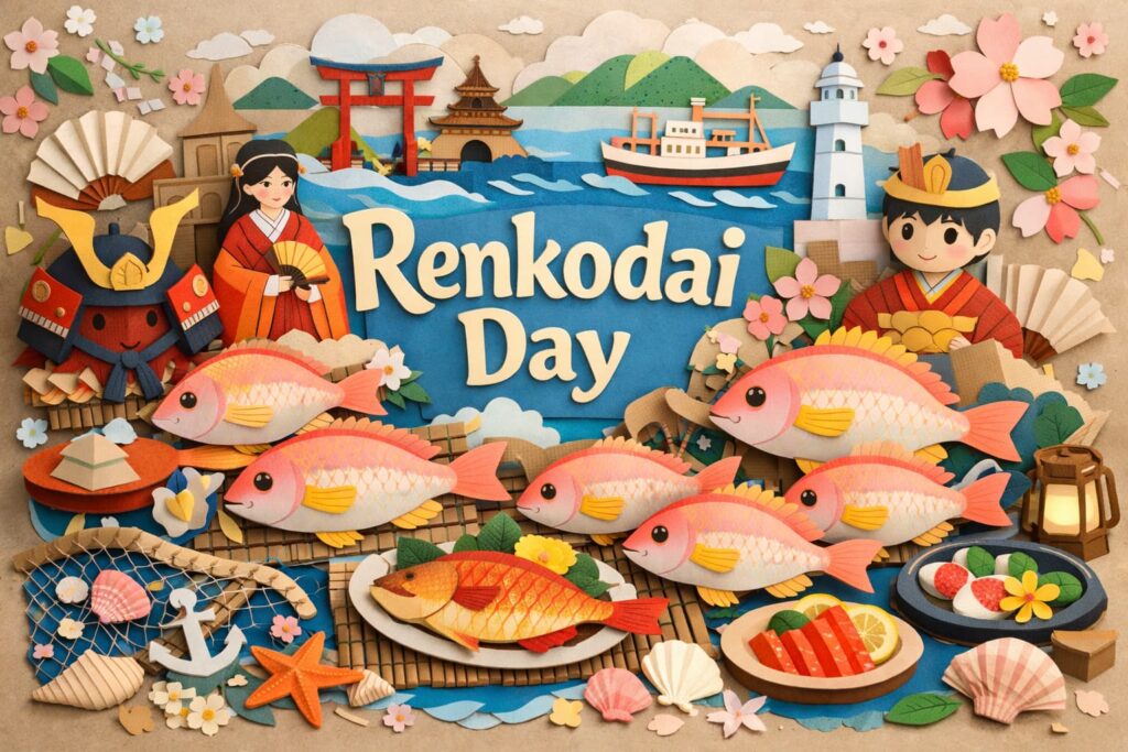 連子鯛の日の由来をわかりやすく解説。壇ノ浦の戦いとの関係、制定した団体、レンコダイ（キダイ）の特徴、下関との深い結びつきまで丁寧に紹介します。
