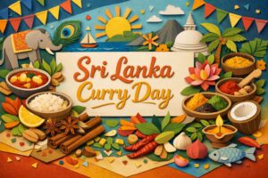 スリランカカレーの日（3月5日 記念日）の由来はトゥナパハの「3と5」。制定者や登録年、ゴラカやカレーリーフなど特徴も紹介。