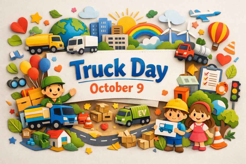 トラックの日の意味や由来、全日本トラック協会の活動、各地で行われる記念イベントを詳しく紹介