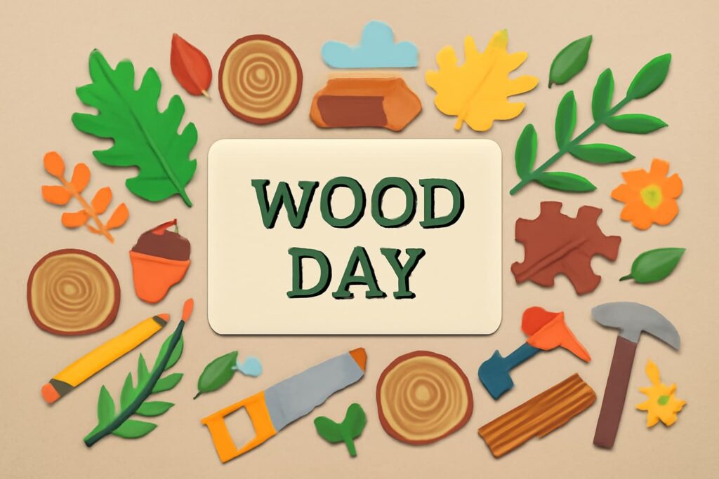 木の日（10月8日）の由来と木材の重要性を再認識する記念日についての解説