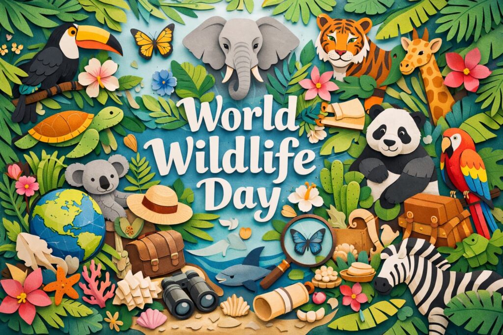 世界野生生物の日（3月3日）は1973年3月3日のワシントン条約採択を記念し国連が定めた国際デーです。由来、豆知識、日本での学び方を解説します。