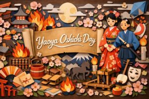 八百屋お七の日の由来や史実、井原西鶴との関係、丙午の迷信までをわかりやすく解説。3月29日に伝わる江戸の悲劇と文化的背景を丁寧に紹介します。