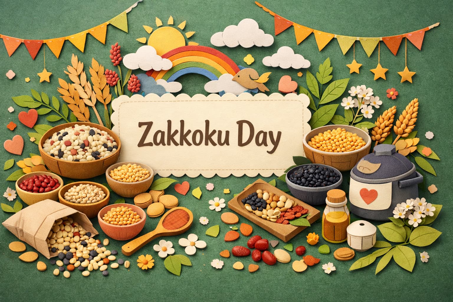 3月9日の雑穀の日をやさしく解説。語呂の由来、日本雑穀協会、雑穀の種類（ヒエ・アワ・キビ等）や五穀米の豆知識、よくある疑問も整理。