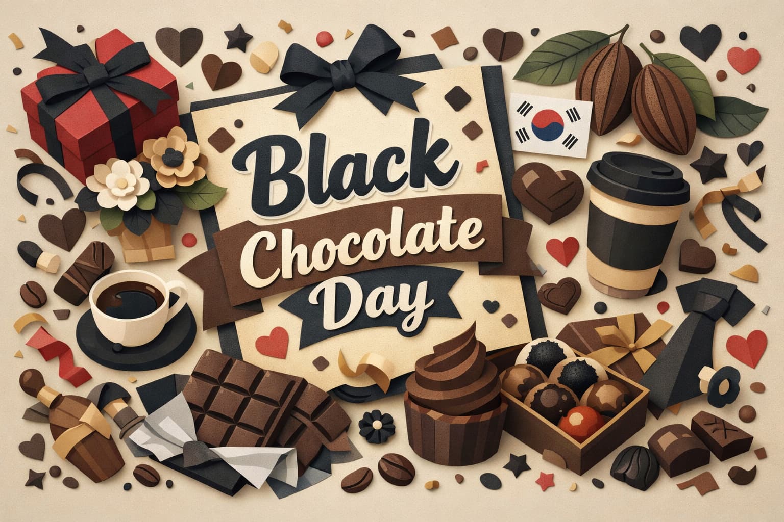 ブラックチョコレートの日の由来や4月14日になった理由をわかりやすく紹介。明治が制定した背景やブラックデーとの関係 明治ブラックチョコレートの歴史もわかります