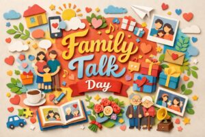 10月9日「ファミリートークの日」は家族との会話を見直す記念日。由来や意味、実践方法を丁寧に解説。