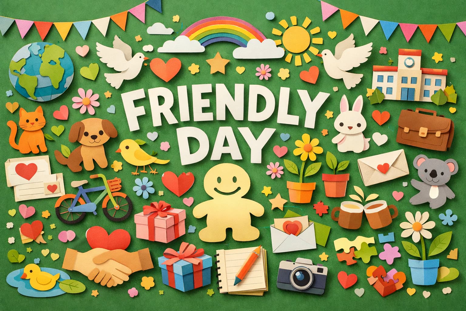 フレンドリーデーの由来や意味をやさしく紹介し MR.FRIENDLYとの関係や4月14日に込められた友情の願いをわかりやすくまとめた内容