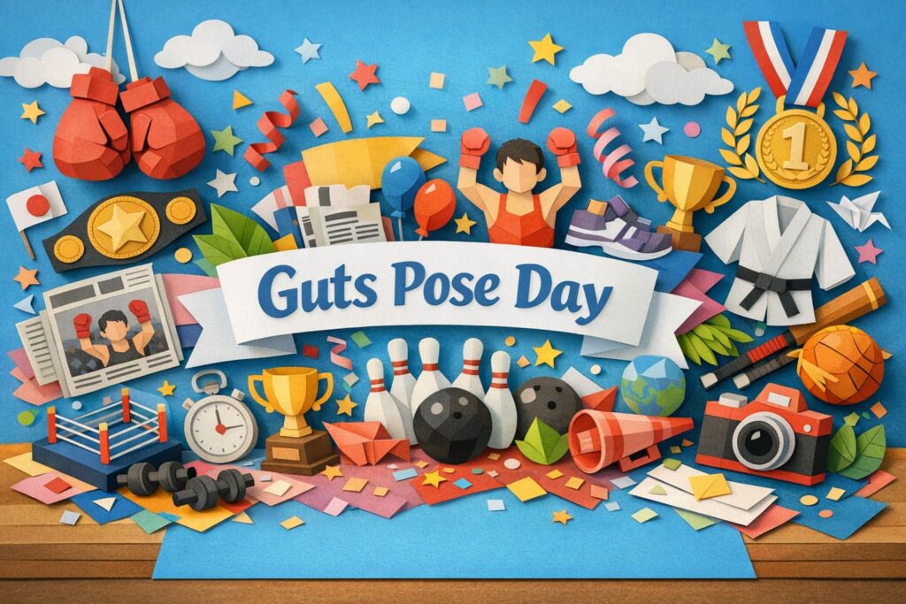 ガッツポーズの日はなぜ4月11日なのかを紹介。ガッツ石松の世界戦勝利をきっかけに広まった由来や意味 言葉の成り立ち 関連人物までわかりやすく伝える