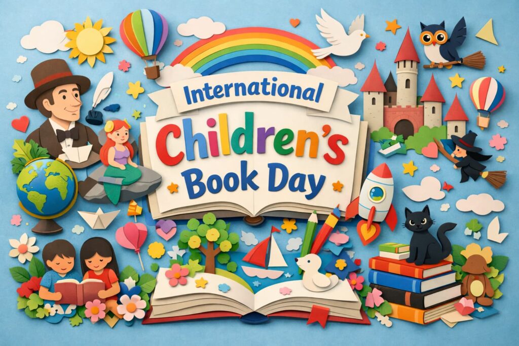 4月2日の国際子どもの本の日の由来や意味、アンデルセンとの関係、日本での広がりをわかりやすく紹介