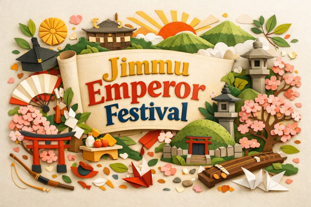 4月3日の神武天皇祭とは何かを、由来・日付の理由・関わる人物や場所までわかりやすく解説。旧祝祭日から現在の宮中祭祀へ続く流れも丁寧に紹介します。