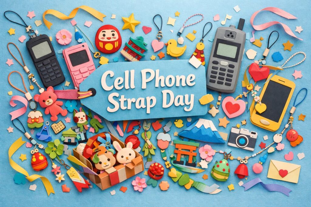 携帯ストラップの日の由来や制定したHamee、4月1日の意味、ムーバTZ-804と携帯ストラップ文化の魅力を紹介