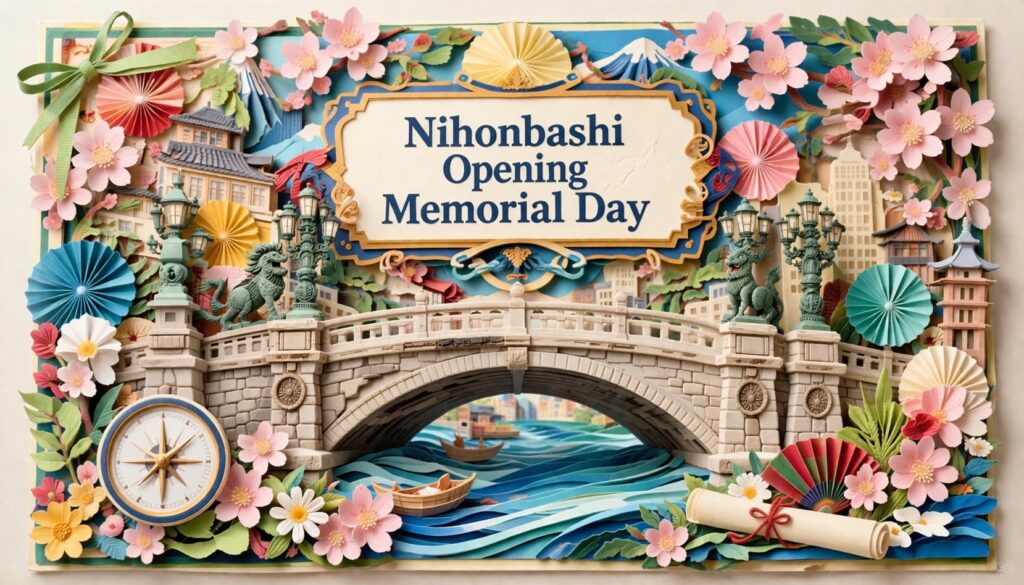 日本橋開通記念日の由来や歴史、石橋への架け替えが行われた背景、五街道の起点としての役割、日本国道路元標や装飾の見どころまでわかりやすく紹介します。