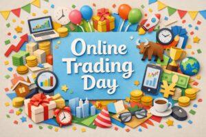 オンライントレードの日の由来や意味、誰が決めたのかをわかりやすく紹介。1996年に始まった日本初のインターネット証券取引と大和証券の歩みをやさしく解説します。