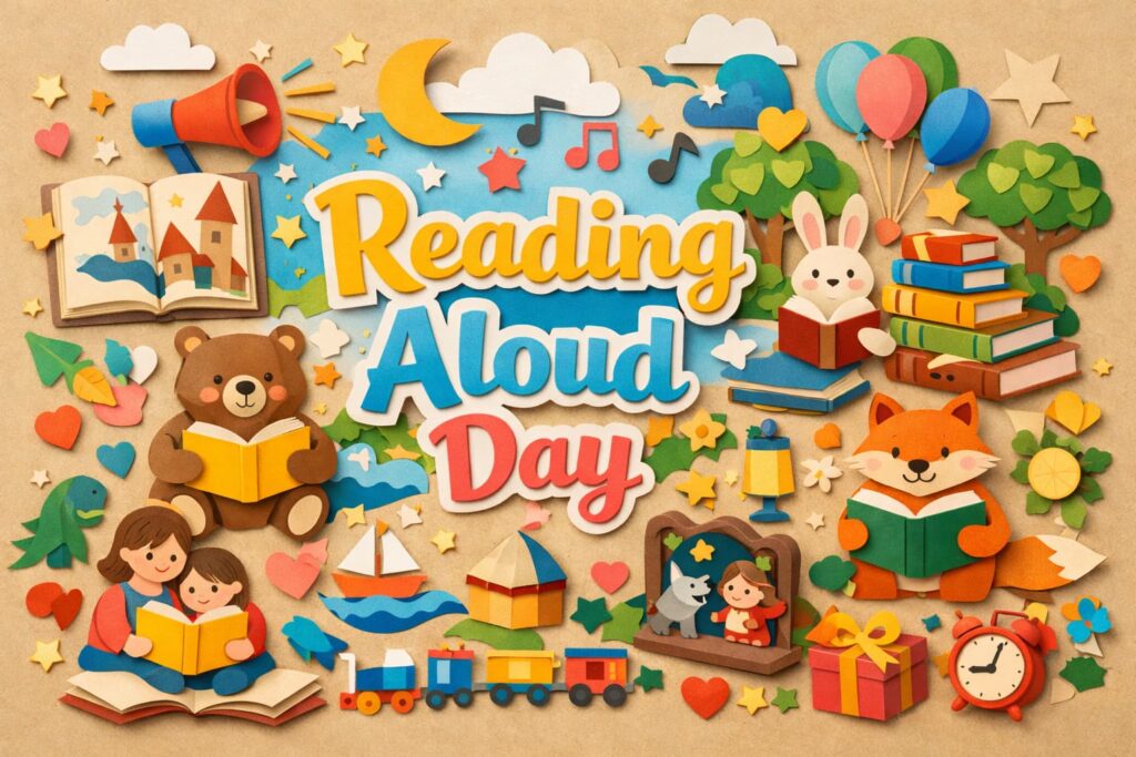 読み聞かせの日は4月3日の記念日。由来の語呂合わせ、制定した日本朗読検定協会、日本記念日協会への登録、読み聞かせの魅力や意味をわかりやすく解説します。