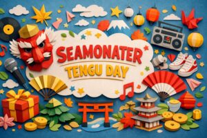 SEAMOのもう一つの顔「シーモネーター」と天狗にちなんだ10月9日の記念日とその由来を紹介