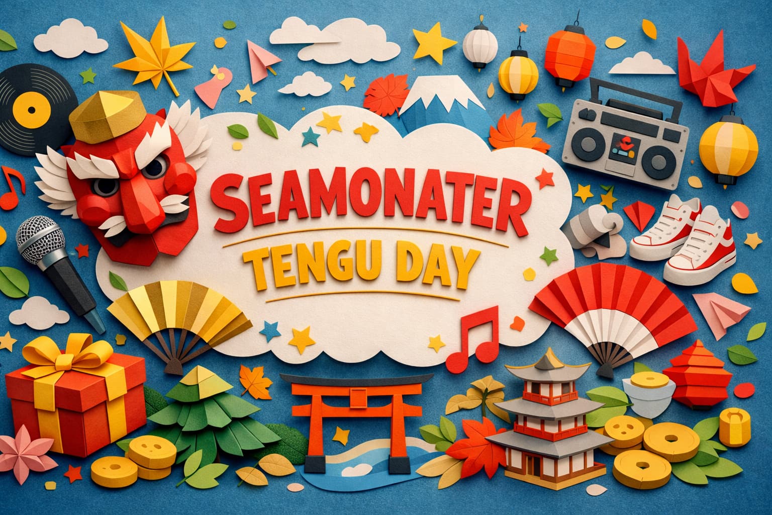 SEAMOのもう一つの顔「シーモネーター」と天狗にちなんだ10月9日の記念日とその由来を紹介