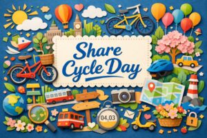 シェアサイクルの日の由来や制定団体 日本シェアサイクル協会との関わり 国内の歴史 魅力 安全な利用方法をわかりやすく紹介