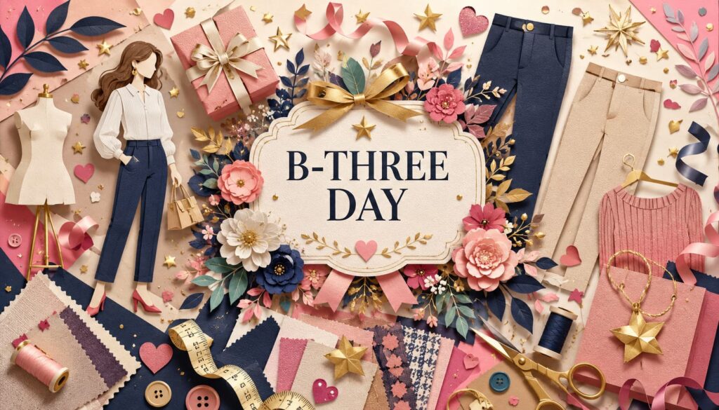 毎月3日のビースリーの日は、3つのBetterに由来する記念日。魔法のパンツや制定企業の魅力を紹介