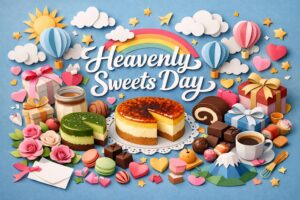 天空のスイーツの日の由来やチーズケーキの魅力、感謝の想いを伝える記念日の情報を紹介