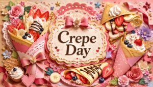 クレープの日は毎月9日・19日・29日。由来や制定したモンテール、クレープの歴史をわかりやすく紹介します。