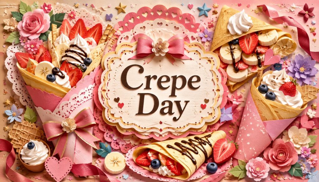 クレープの日は毎月9日・19日・29日。由来や制定したモンテール、クレープの歴史をわかりやすく紹介します。