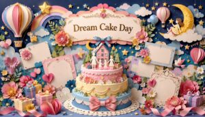 夢ケーキの日は家族で夢を語り合う記念日。菓匠shimizu清水慎一氏の想いや8月8日の由来を紹介。