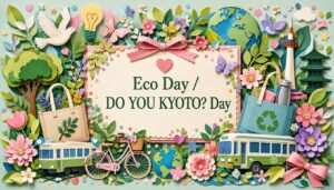 毎月16日のエコの日 / DO YOU KYOTO?デーの由来や意味、京都議定書との関係、身近な環境行動を紹介