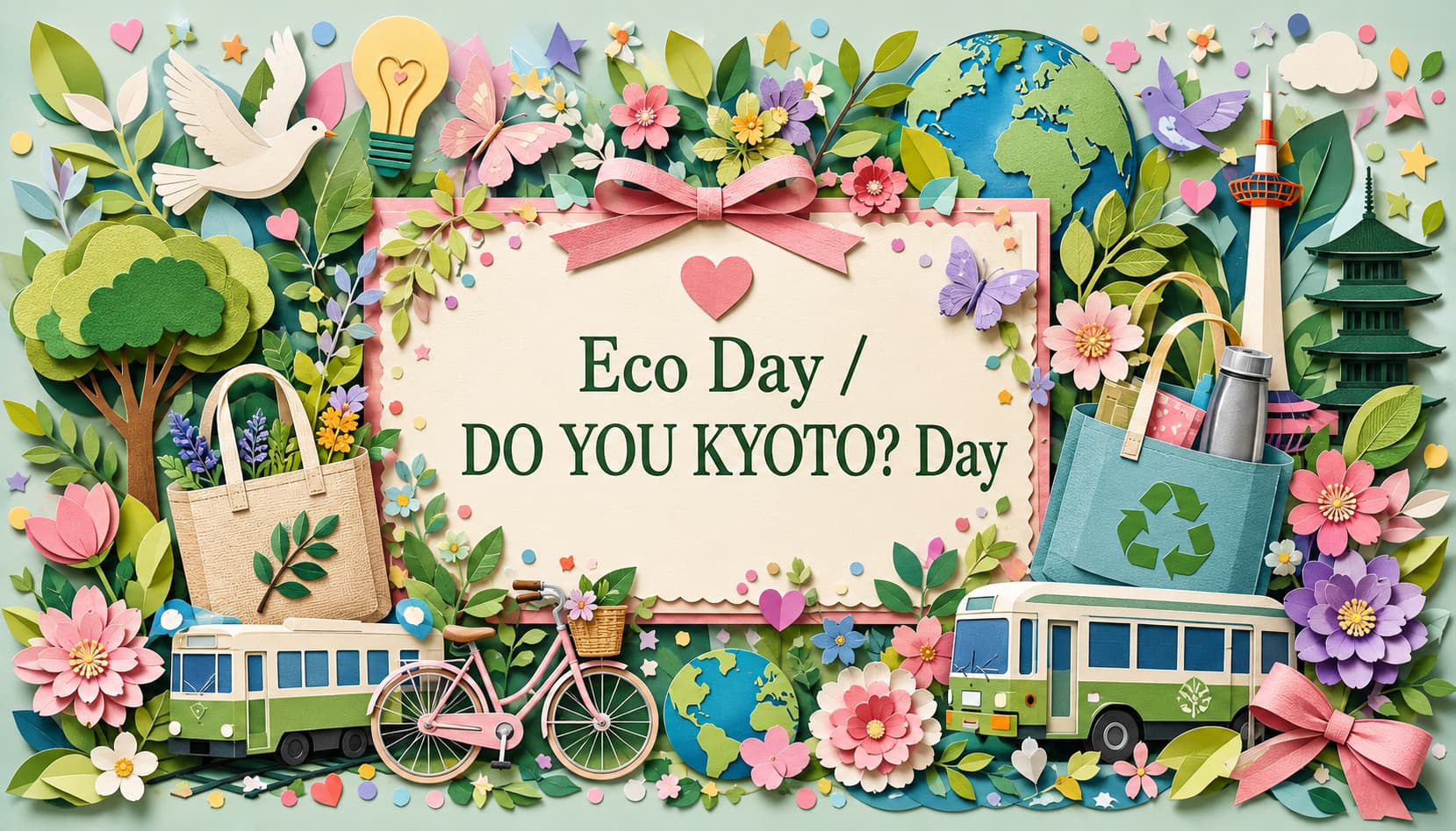 毎月16日のエコの日 / DO YOU KYOTO?デーの由来や意味、京都議定書との関係、身近な環境行動を紹介