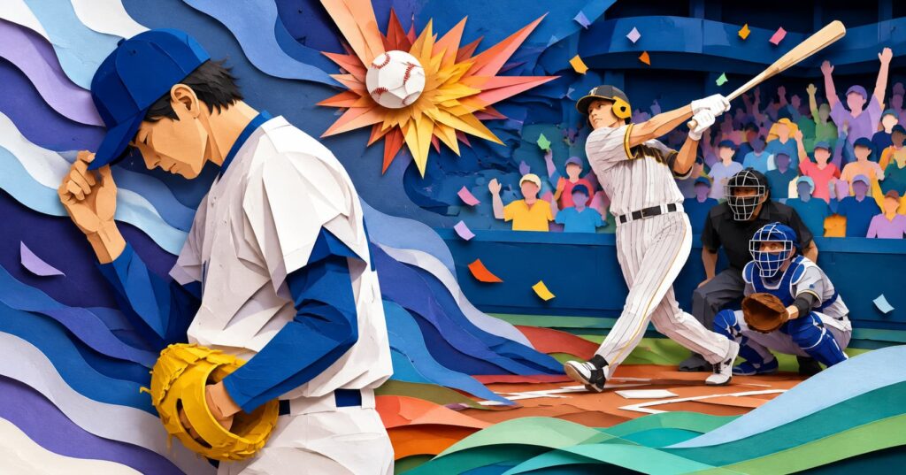 佐々木朗希がパドレス戦で5敗目を喫した理由を、痛恨3ラン、制球難、ドジャース打線の沈黙、大谷翔平の1安打から解説