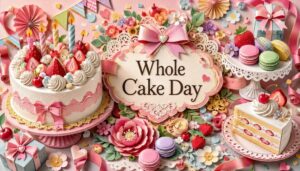 ホールケーキの日は毎月8日。由来や制定した有限会社一柳、パティスリー イチリュウとの関係をわかりやすく紹介します。