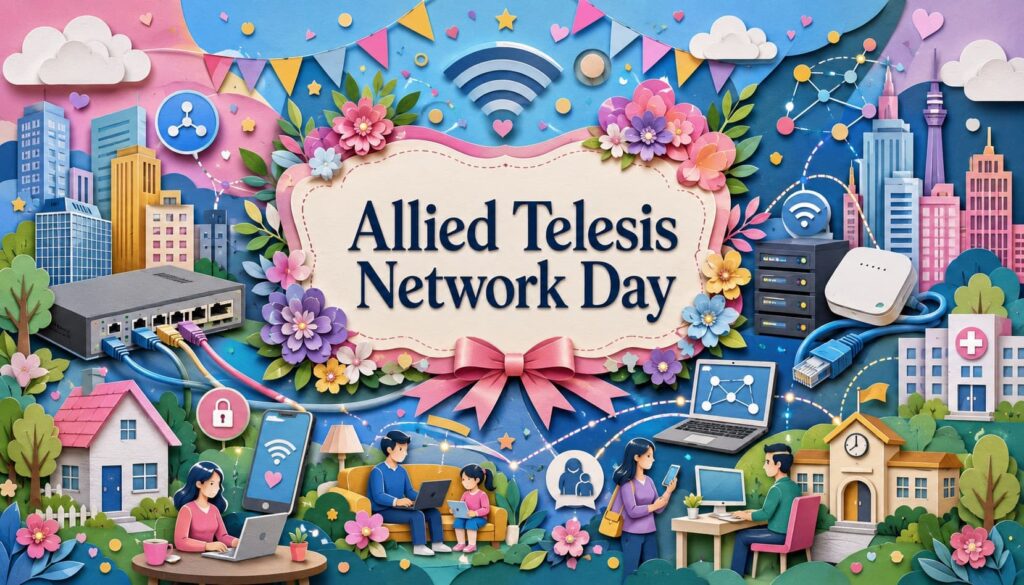 3月9日のアライドテレシス・ネットワークの日の由来や制定理由、ネットワークが社会を支える意味を解説。