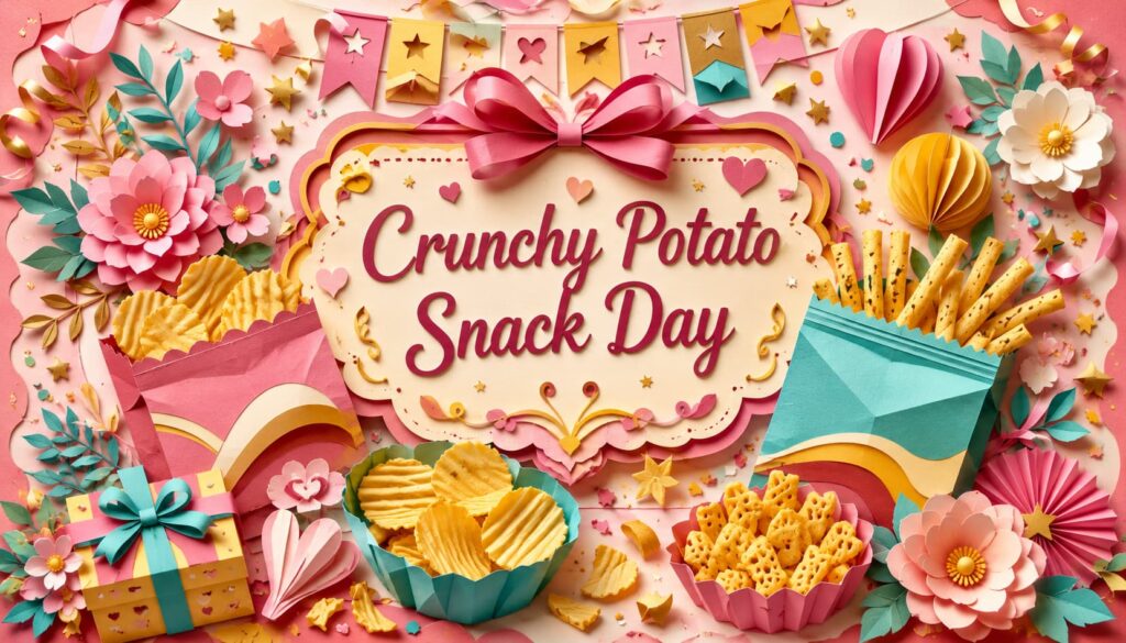 3月9日のさくさくポテトスナックの日の由来や制定したかとう製菓、人気の味と三河発の駄菓子の魅力を紹介