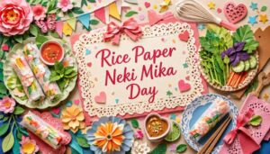 ライスペーパーネキみかの日の由来や3月9日の語呂合わせ、ライスペーパーの楽しみ方を紹介